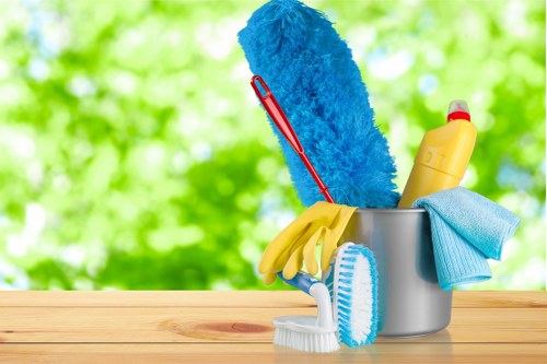 Professional office cleaning for a workspace in Uxbridge