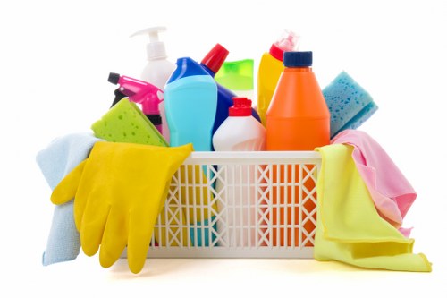 Kitchen and bathroom domestic cleaning in a Uxbridge home