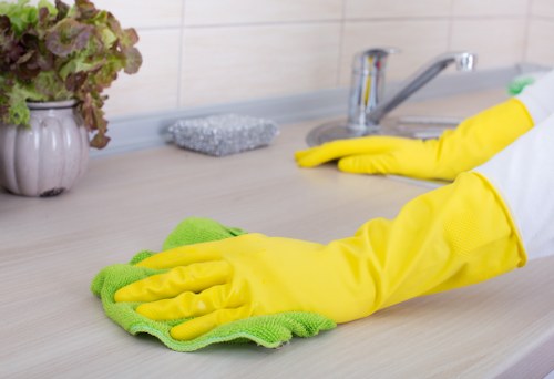Professional post-construction cleaning in a Uxbridge flat
