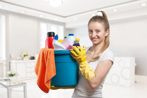 Residential regular cleaning in Uxbridge for a modern flat